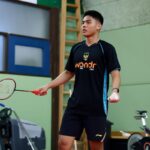 Pebulu tangkis Moh Zaki Ubaidillah.