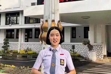 Cathlyn Yvaine Lesmana, peserta seleksi Paskibraka tingkat provinsi asal Sulsel. Foto: Ist