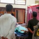 Korban ledakan balon udara mendapat perawatan medis. Foto: dok Humas Polres Blitar