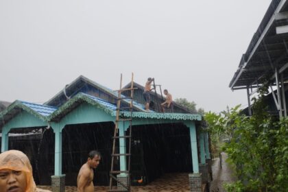 Kondisi di wilayah terdampak banjir di Kabupaten Banjar, Provinsi Kalimantan Selatan, Selasa (26/5/2026). Foto: Pusdalops BPBD Kabupaten Banjar