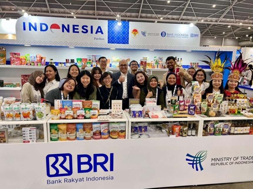 BRI secara konsisten memperluas jangkauan produk nasional di pasar dunia melalui partisipasi strategis dalam Food and Hospitality Asia (FHA) 2026 di Singapura pada 21-24 April 2026. Foto: Dok BRI