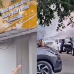 Kebakaran hebat melanda RSUD Syekh Yusuf Gowa, Sulawesi Selatan, Jumat (29/5/2026). Foto: Tangkapan layar Instagram @ulujamitv
