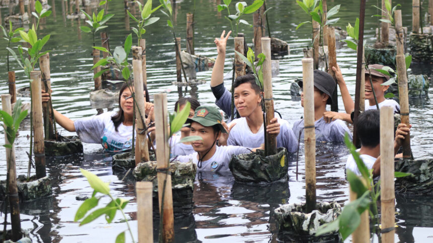Generasi muda diajak untuk sadar menjaga kelestarian alam. Foto: Dok Humas
