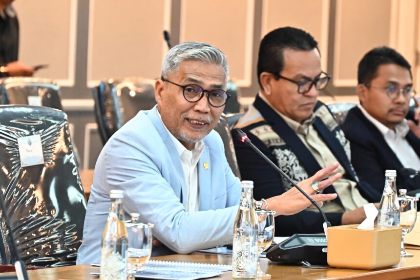 Anggota Komisi XIII DPR RI Mafirion alam Rapat Dengar Pendapat RDP Komisi XIII DPR RI bersama Dire20260529093841