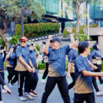 Sebagai salah satu bagian dari Program Promotif Preventif BPJS Kesehatan, BPJS Kesehatan DKI Jakarta menggelar Fun Walk di arena Car Free Day (CFD) Sudirman-Thamrin pada Ahad (24/5/2026) pagi. (istimewa/dok. BPJS Kesehatan).