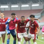 Pemain Garudayaksa FC berselebrasi usai Pastikan Naik Kasta, ke Super League Musim 2026/2027. Foto/mak