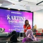 Eva Noor Saat memberi Sambutan dalam Acara Kartini Digital 2026. Foto: Ist
