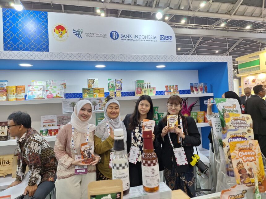 Berkat dukungan BRI, UMKM asal Jayapura, Japamo berhasil naik kelas, tampil di FHA 2026. Foto: Dok BRI
