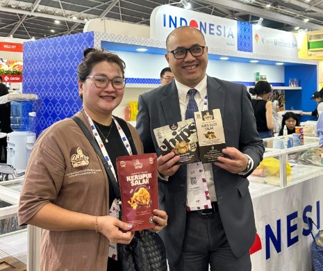 PT Salaku Cara Enak Makan Salak (SALAKU) yang tampil dalam Food & Hospitality Asia (FHA) 2026 di Singapura pada 21–24 April 2026. Foto: Dok BRI