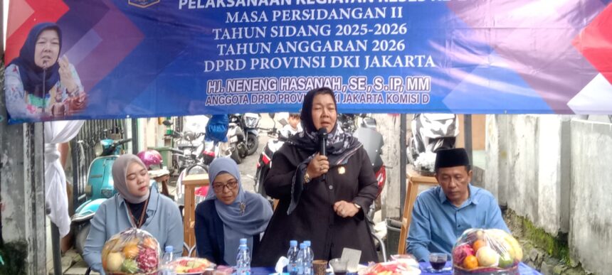 Anggota DPRD DKI Fraksi Demokrat, Neneng Hasanah. Foto: Dok ipol.id