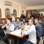 Kegiatan silaturahmi awak media dengan jajaran Dinas Penerangan Angkatan Darat (Dispenad). Foto: Dispenad