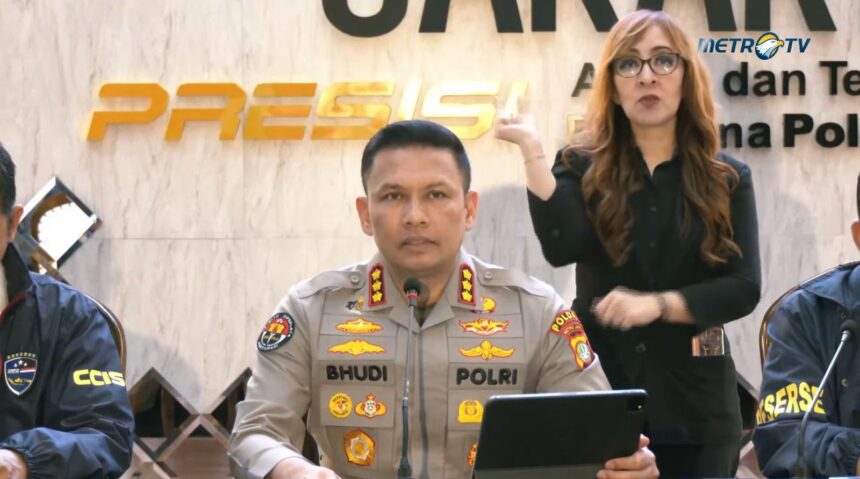 Kabidhumas Polda Metro Jaya, Kombes Pol. Budi Hermanto. Foto Ist