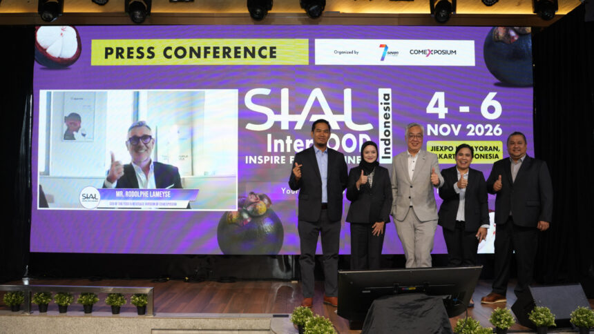 SIAL Interfood dijadwalkan digelar pada 4–6 November 2026 di JIExpo Kemayoran, Jakarta. (istimewa/dok. SIAL Inerfood).
