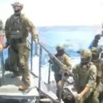 Tentara Israel mencegat armada Global Sumud Flotilla yang sedang menuju Gaza. Foto: Global Sumud Flotilla