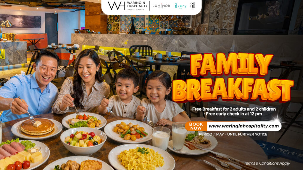 Waringin Hospitality Hadirkan Promo Liburan Sekolah Anak, Gratis Sarapan 4 Orang Plus Makan Bubur Gratis! 2 TV.jpg