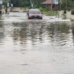 Banjir rendam Kecamatan Soyo Jaya, Kabupaten Morowali Utara, Sulawesi Tengah, Senin (4/5/2026) sore. Foto: BPBD Kabupaten Morowali Utara