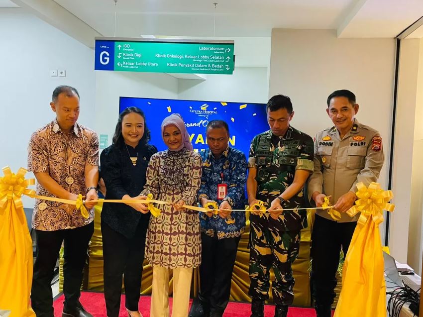 Peluncuran MRI modern di Ciputra Hospital Citra Raya Tangerang dihadiri oleh jajaran pimpinan Ciputra Group, antara lain Budiarsa Sastrawinata, Nararya Ciputra Sastrawinata, Mary Octo Sihombing, serta Agussurja Widjaja dan dihadiri oleh jajaran pemerintahan, antara lain kepala dinas Provinsi Banten, kepala dinas Kabupaten Tangerang, kepala BPJS Kesehatan Tigaraksa, kepala BPJS TK Tigaraksa dan kepala Jasa Raharja Tangerang. (istimewa/dok. Hotel Ciputra Jakarta).