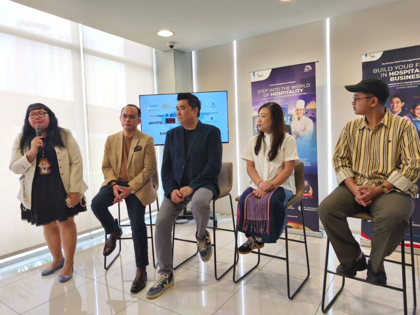Civitas Akademika Binus University jalin kerja sama erat dengan industri dan asosiasi kembangkan kualitas manusia unggul di bidang industri hospitality. Foto: timur/ipol.id