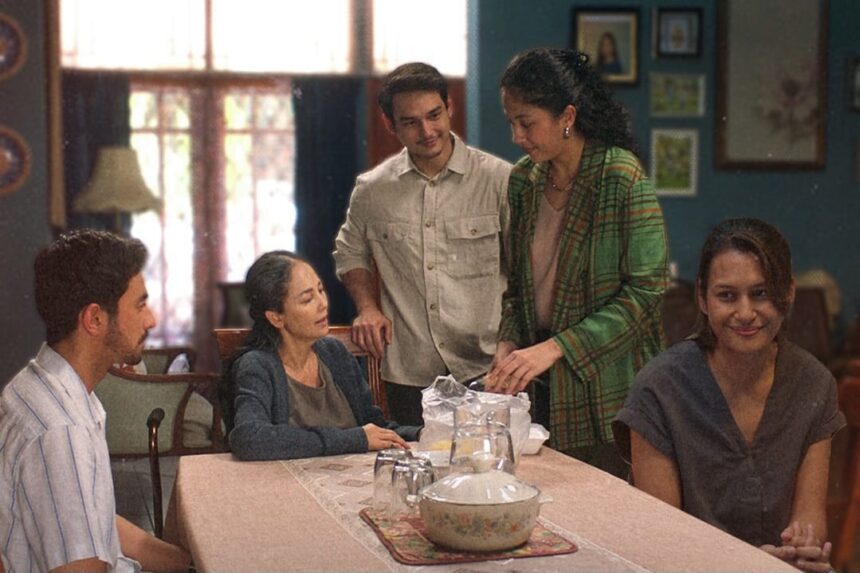 Film Keluarga Suami Adalah Hama mengangkat realita yang jarang dibicarakan: saat cinta harus berhadapan dengan tuntutan keluarga. Foto: Dok.Ist