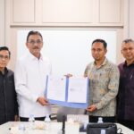 Kementerian Agraria dan Tata Ruang/Badan Pertanahan Nasional (ATR/BPN) melangsungkan penandatanganan Nota Kesepahaman (MoU) dengan Pemerintah Provinsi Aceh dalam rangka Sinergi Bidang Agraria, Pertanahan, dan Tata Ruang pada Selasa (12/05/2026). Foto: Ist
