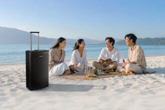 Sharp speaker SASpro dapat digunakan di kegaiatan indoor ataupun outdoor