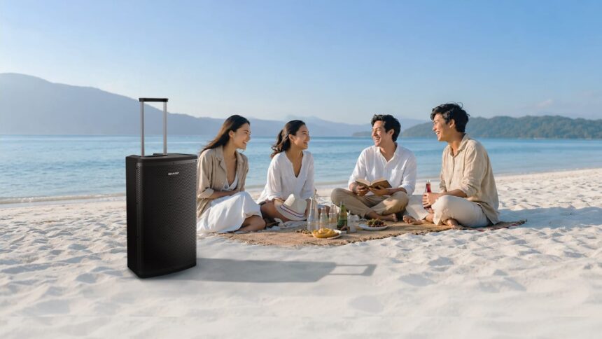 Sharp speaker SASpro dapat digunakan di kegaiatan indoor ataupun outdoor