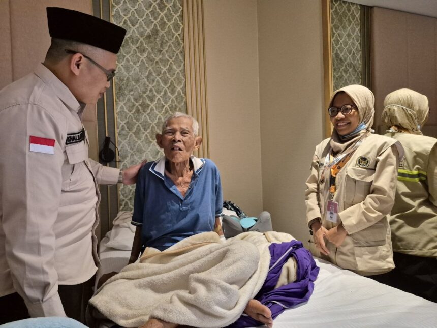Jemaah haji Indonesia, Mardijiyono. Foto: Kemenhaj