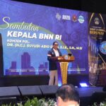 Kepala BNN RI, Komjen Pol Suyudi Ario Seto dalam kegiatan pelantikan 3.717 pelajar dan guru sebagai agen 'Sobat Ananda Bersinar' dalam mencegah penyalahgunaan narkoba di lingkungan pendidikan di Jakarta, Rabu (6/5/2026). Foto: Ist