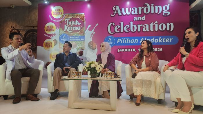 Awarding & Celebration Alodokter Choice – Susu Steril Tujuh Kurma, Susu Steril Pilihan Alodokter, Jakarta, Selasa (12/05/2026). (istimewa/dok. Susu Steril Tujuh Kurma).