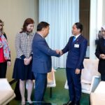 Menhut Raja Juli saat bertemu pejabat FAO, Zhimin Wu. Foto: Dok Humas
