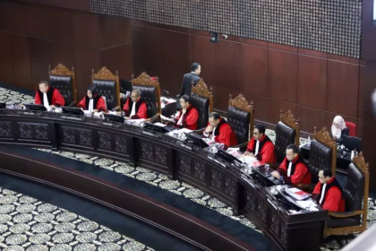 Suasana sidang di MK. Foto : Ist