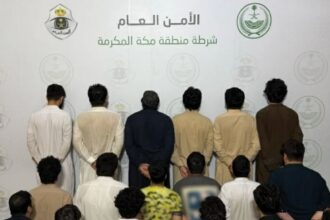 polisi arab saudi tangkap