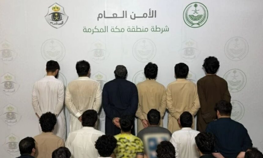 polisi arab saudi tangkap