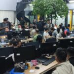 Bareskrim mengungkap praktik perjudian online jaringan internasional di wilayah Jakarta Barat. Foto: Ist