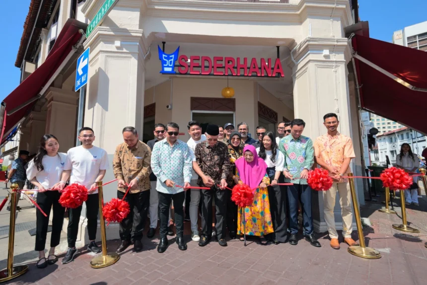 Indonesia ekspansi wisata melalui jalur gastronomy tourism dengan membuka resto kuliner khas nusantara di Singapura. Foto: Dok Humas