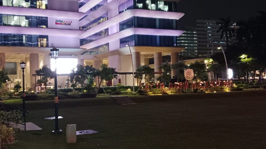 Kompleks Kejaksaan Agung RI yang berlokasi di Jalan Sultan Hasanuddin, Kebayoran Baru, Jakarta Selatan. Foto: Yudha Krastawan/ipol.id