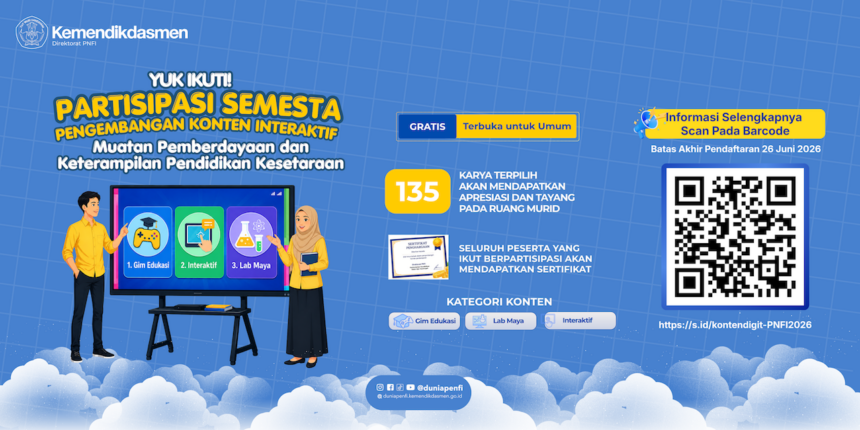 Partisipasi Semesta, program dari Kemdikdasmen. Foto: Dok Humas
