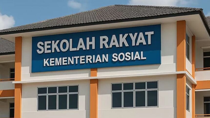 Sekolah Rakyat di Balikpapan Kalimantan Timur. Foto: Antara