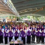 Ketua Umum Tim Pembina Posyandu Tri Tito Karnavian menghadiri Temu Kader dan Pelayanan Posyandu 6 Bidang SPM di Kelurahan Tulamalae, Kecamatan Atambua Barat, Kabupaten Belu, NTT, Jumat (26/6/2026). Foto: Ist