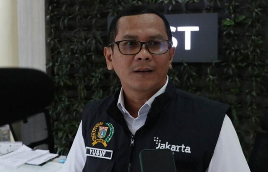 Anggota Komisi D DPRD DKI yang juga sekretaris Fraksi PKB, Yusuf.