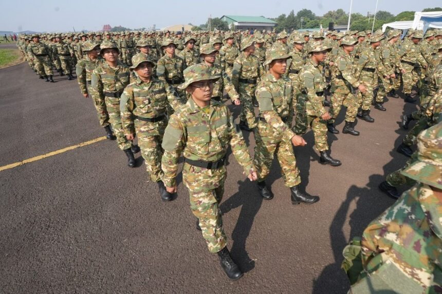 Calon pengelola koperasi mengikuti Latsarmil. Foto: dok. Setjen Infohan Kemhan