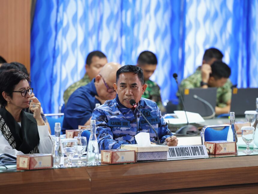 Anggota Komisi I DPR RI Achmad Daeng Sere saat melaksanakan Kunjungan Kerja Spesifik Kunspek ke K20260614200816