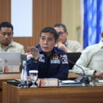Anggota Komisi I DPR RI dari Fraksi PKB Syamsu Rizal saat kunjungan kerja Komisi I DPR RI di Markas20260613115544