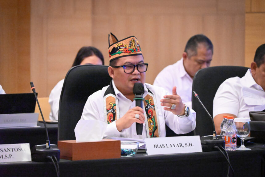Anggota Komisi XIII DPR RI Bias Layar saat agenda Kunjungan Kerja Spesifik Komisi XIII DPR RI ke Ka20260624072540