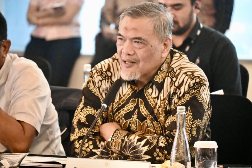 Anggota Komisi XII DPR RI Ahmad Junaidi Auly saat mengikuti kunjungan kerja Komisi XII DPR RI ke Ba20260611094356