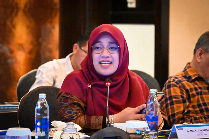 Anggota Komisi XII DPR RI Meitri Citra Wardani Foto Hal Alma20260611063953