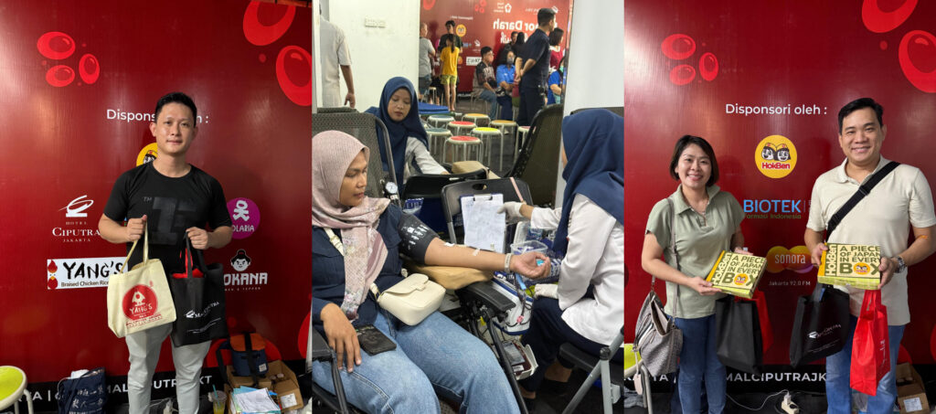 Donor Darah Penuh Kasih di Mal Ciputra Jakarta Disambut Antusias Tinggi, Hadirkan 298 Pendonor 2 Mal Ciputra Jakarta kembali menunjukkan komitmennya dalam menjalankan program Corporate Social Responsibility (CSR) melalui kegiatan Donor Darah Penuh Kasih yang berlangsung pada Sabtu (6/6/2026) lalu/ (istimewa/dok.Mal Ciputra Jakarta).