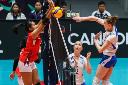 Timnas voli putri Indonesia tampil lebih kompetitif saat menantang Vietnam dalam lanjutan AVC Cup Women 2026 di Candon City, Filipina, Senin (8/6/2026). Meski harus menyerah 2-3 (25-18, 22-25, 18-25, 25-19, 13-15), Indonesia mampu memaksa lawan bekerja keras hingga pertandingan berlangsung lima set. Sejak awal laga, skuad besutan. Fot/PBVSI