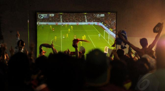 Ilustrasi pelaksanaan nobar yang diselenggarakan masyarakat. Foto: Istimewa