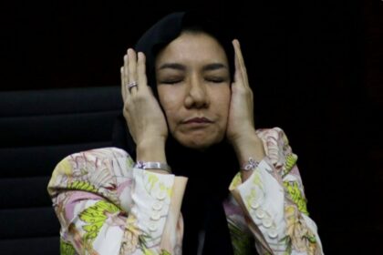 Eks Bupati Kutai Kertanegara, Rita Widyasari. Foto: X @andikamalreza
